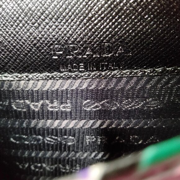 Authentic Prada Frankenstein Sacoche Black Leather Crossbody mon585-111025 - Picture 16 of 16